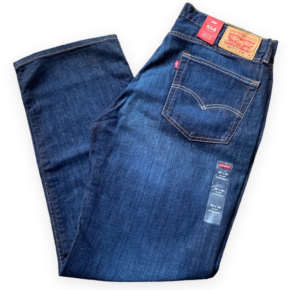 Levi’s Men’s 514 Straight Leg Jeans 36 x 30